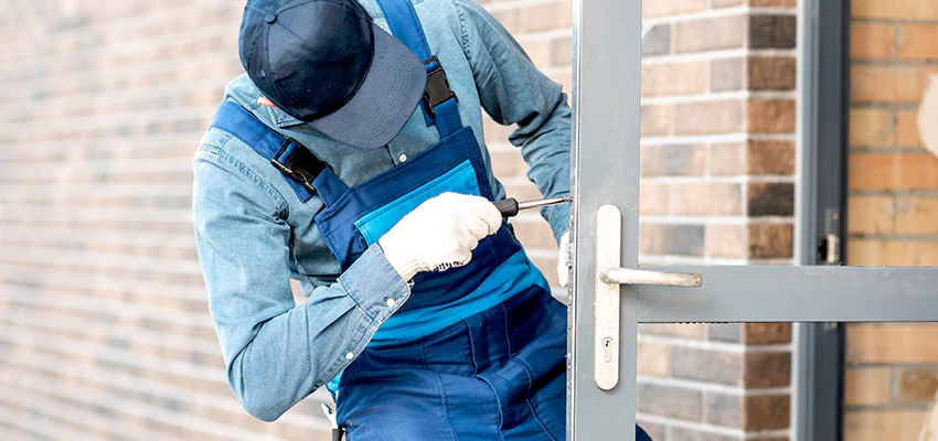 Pivot Storefront Door Locks Installation in French Valley, California